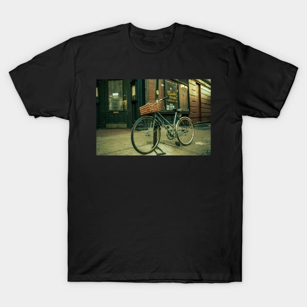 New York City Bicycle T-Shirt by ShootFirstNYC